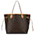 Sac tote Neverfull MM Monogram Louis Vuitton marron Cuir  ref.1498411