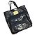 Borsa shopper Roberto Cavalli blu in pelliccia