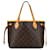 Bolsa tote Neverfull PM Monograma Louis Vuitton marrom Couro  ref.1498726