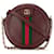 Red Gucci Mini Round Ophidia Leather Crossbody Bag  ref.1498748