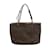 Braune Prada Leder-Tote  ref.1498791