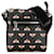 Bolso cruzado Black Gucci GG Supreme Bestiary Bee Negro Lienzo  ref.1498907