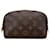 Brown Louis Vuitton Monogram Cosmetic Pouch Cloth  ref.1498919