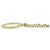 Céline Portachiavi con charm circolare logo Celine D'oro - vista 3