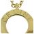 Céline Portachiavi con charm circolare logo Celine D'oro - vista 6