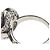 Autre Marque Bague en saphir étoilé violet platine PT900 3,39 ct Diamant 1,356 ct Taille 12