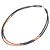 Autre Marque Collana a 2 fili in ematite corallo K18YG 40 cm D'oro