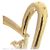 Orecchini a forma di cuore Louis Vuitton PM M00463 D'oro - vista 4
