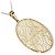 Autre Marque Collana con Pendente in Oro Rosa K24YG Au750 D'oro