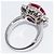 Autre Marque Pt900 Ruby 3.317ct Diamond 2.20ct Ring Size 12.5 - view 4