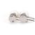 Autre Marque Orecchini Polaris Pearl 7,2mm in oro bianco K14WG - vista 2