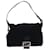 FENDI Mamma Baguette Shoulder Bag Nylon Black Auth bs15662  ref.1501996