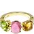 Bulgari Anello Bvlgari Allegra in oro giallo - vista 5