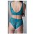 Autre Marque Conjunto de Sujetador Triangular y Braga de Cintura Alta Simone Pérèle Menta Verde - vista 4