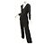 Tuta Marlowe in pizzo nero Diane Von Furstenberg