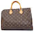 Borsa Louis Vuitton Monogram Speedy 35 Marrone Monogramma Pelle verniciata  ref.1502628