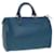 LOUIS VUITTON Epi Speedy 30 Handtasche Toledo Blau M43005 LV Auth 80267 Leder  ref.1502825