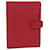 LOUIS VUITTON Epi Agenda MM Tagesplanerhülle Rot R20047 LV Auth bs15560 Leder  ref.1502894