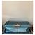Chanel Borsa Boy Flap Blu Pelle Perforata - vista 8