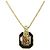 Collana in strass nera e dorata Christian Dior Nero D'oro