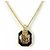 Collana in strass nera e dorata Christian Dior Nero D'oro - vista 10