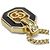 Collana in strass nera e dorata Christian Dior Nero D'oro - vista 4