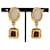 Chanel Gripoa Faux Pearl Clip Earrings Gold-plated  ref.1503170