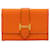 Hermès Hermes Bearn Card Case in Orange Epsom Leather  ref.1503182