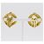 Orecchini a clip placcati in oro Chanel D'oro - vista 3