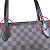 Damier-Canvas Tote Bag von Louis Vuitton Braun - Ansicht 10