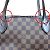 Damier-Canvas Tote Bag von Louis Vuitton Braun - Ansicht 11