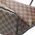 Damier-Canvas Tote Bag von Louis Vuitton Braun - Ansicht 6