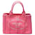 Tote Sac fourre-tout en toile de coton rose Canapa de Prada  ref.1503439