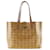 MCM Monogramm Canvas Tote Bag Braun