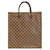 Borsa Louis Vuitton Damier Ebene Marrone Tela  ref.1503503