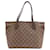 Neverfull Louis Vuitton Damier Ebene Tote Bag Brown Cloth  ref.1503506