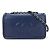 Borsa a spalla in pelle caviar trapuntata Chanel Blu navy - vista 11