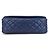 Borsa a spalla in pelle caviar trapuntata Chanel Blu navy - vista 4