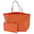 Sac tote Epi Neverfull MM de Louis Vuitton Cuir Orange  ref.1503748