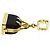 Pendente Charm Alma Onyx Louis Vuitton - vista 3