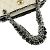 Borsa a catena matelassé Chanel Coco Mark Nero Beige - vista 10