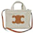 Céline Borsa Celine Small Cabas Thais Stripe Beige Pelle Panno  ref.1504204