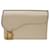 Porte-cartes en cuir rose beige Christian Dior  ref.1504208