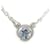 Tiffany & Co Tiffany by the Yard Silver Necklace with Aquamarine  ref.1504310