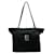 Fendi Zucca Pattern Tote Bag Black Leather Nylon  ref.1504321