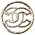 Spilla in oro Chanel con il marchio Coco D'oro