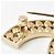 Spilla in strass dorato Chanel D'oro - vista 6