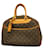 Louis Vuitton Monogram Deauville Handbag Brown Patent leather  ref.1504470