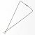 Collana Pendente in Argento con Strass Chanel - vista 2