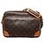 Bolsa de Ombro Monogram Nile da Louis Vuitton Marrom Monograma